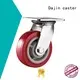 fixed heavy duty threaded stem casters for truck Dajin caster 1