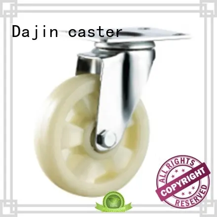 Dajin caster plastic 4 inch swivel caster wheels for trolleys 1