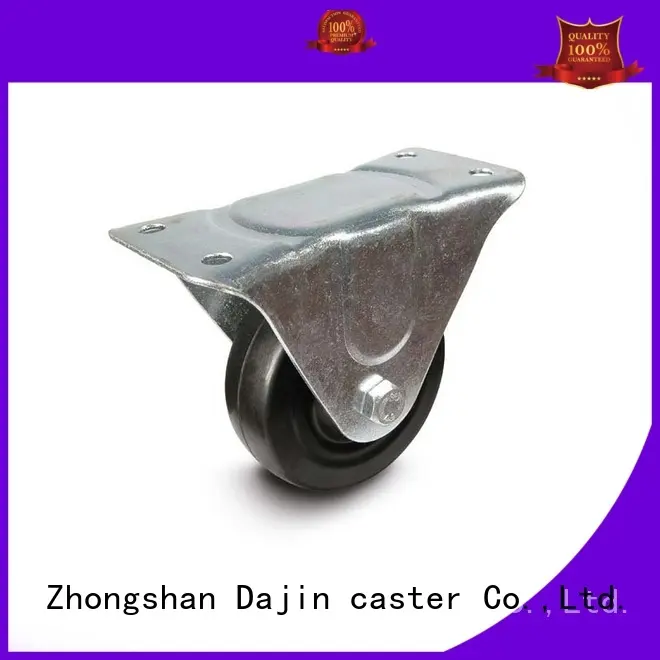 Dajin caster industrial light duty caster wheels rubber at discount 1