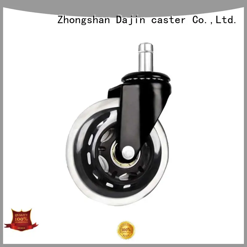 pu rollerblade caster wheels transparent at discount Dajin caster 1
