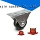 institutional polyurethane caster wheel brake at discount Dajin caster 1