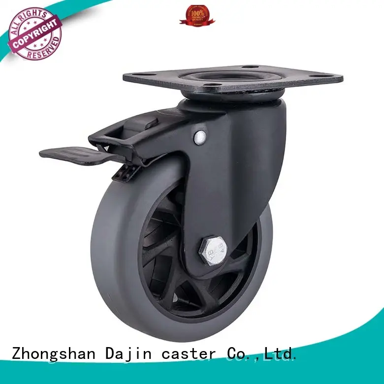 universal heavy duty caster top brand for truck Dajin caster 1