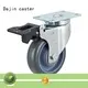 plastic 3 inch swivel caster wheels brake for dollies Dajin caster 1