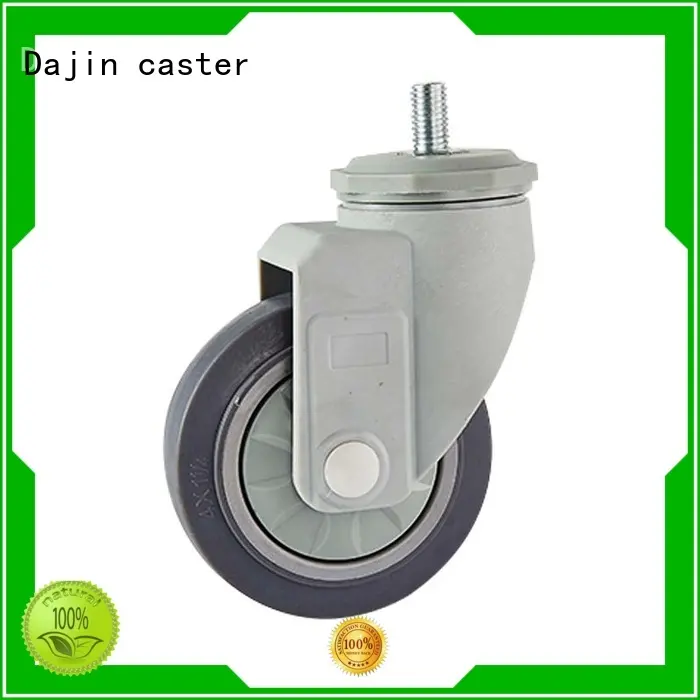 plastic trolley caster wheel swivel single ball 1