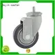 plastic trolley caster wheel swivel single ball 1