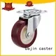 light polyurethane caster wheel swivel at discount Dajin caster 1