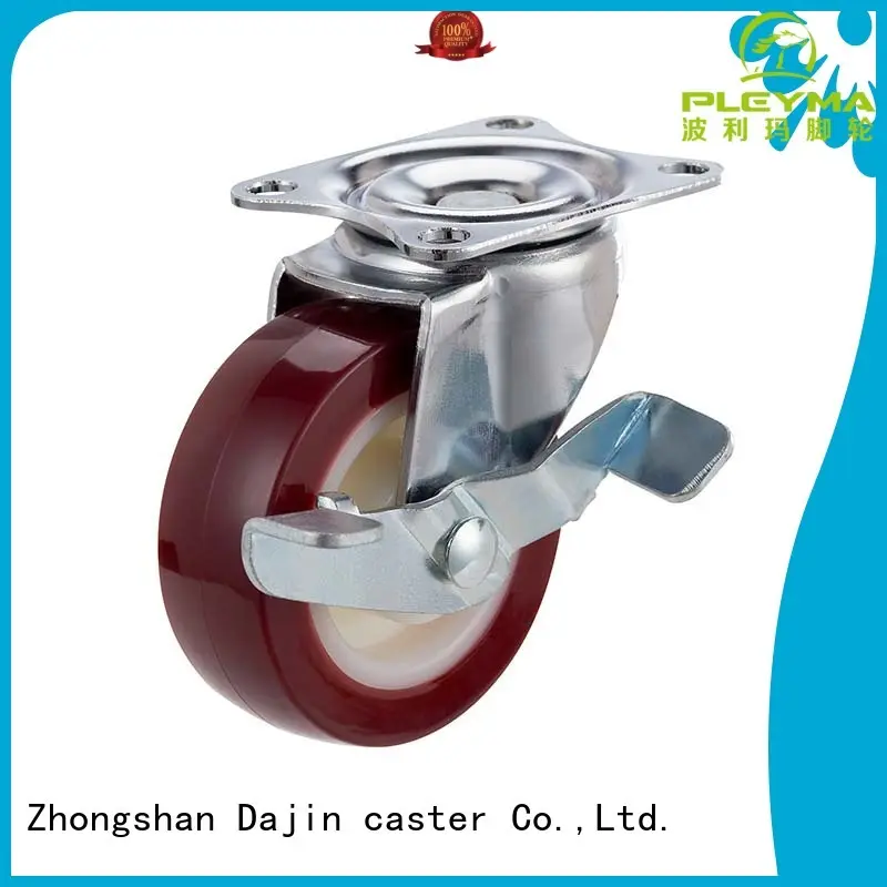 Dajin caster pu table casters swivel at discount 1