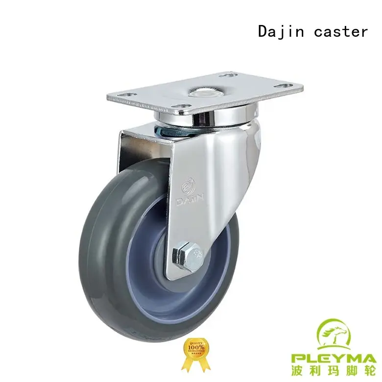 Dajin caster duty large swivel casters trolleys fro rack 1