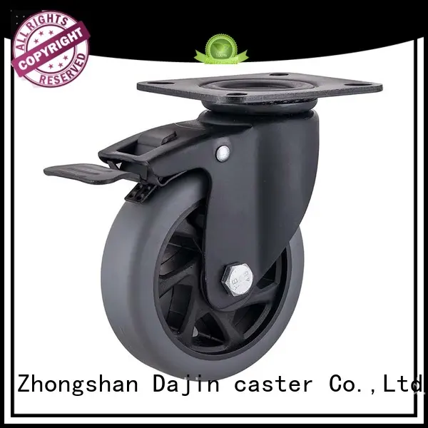 popular heavy duty threaded stem casters custom for airport Dajin caster 1