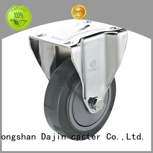 duty threaded swivel casters fro rack Dajin caster 1