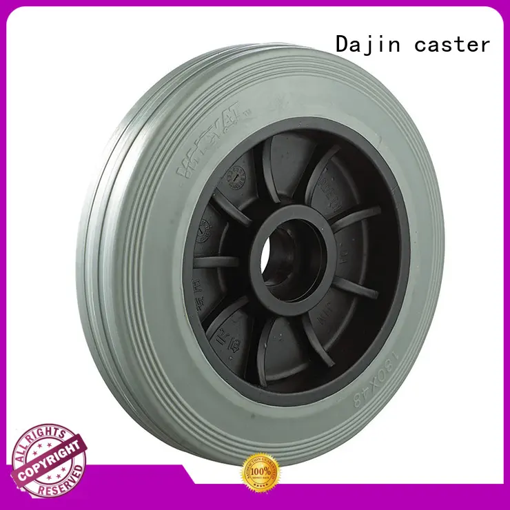 low cost heavy duty adjustable casters cost-efficient for trolley Dajin caster 1