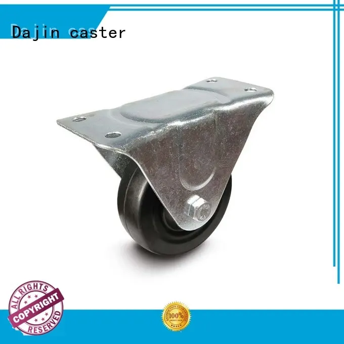 Dajin caster industrial table casters rubber for wholesale 1