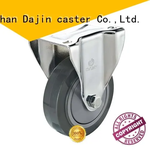 mediumlight stem swivel caster wheels economic for trolleys Dajin caster 1