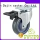 5 inch swivel caster with brake brake fro rack Dajin caster 1
