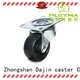 light polyurethane caster wheel metal for car Dajin caster 1