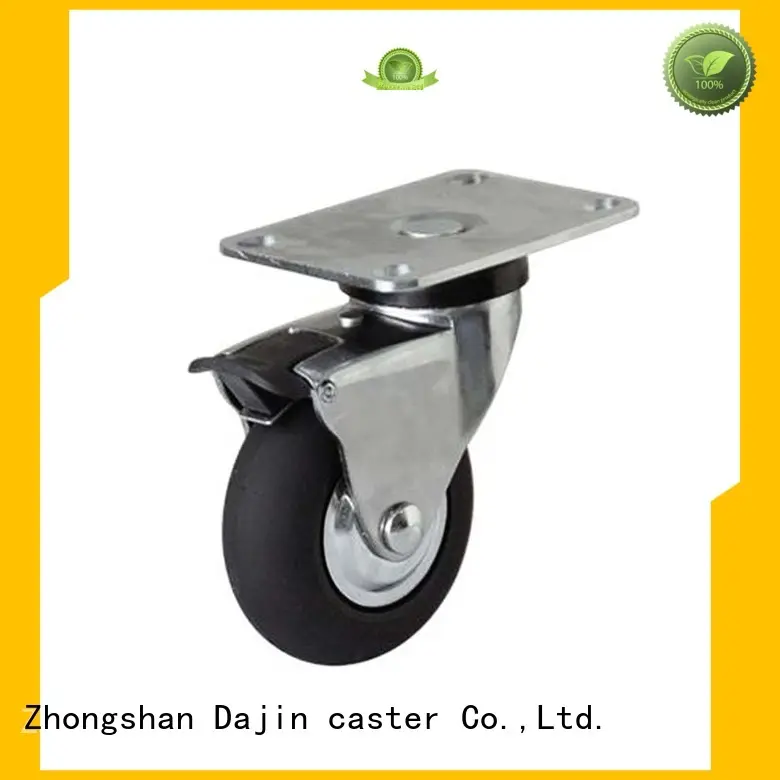soft swivel casters caster for machine Dajin caster 1