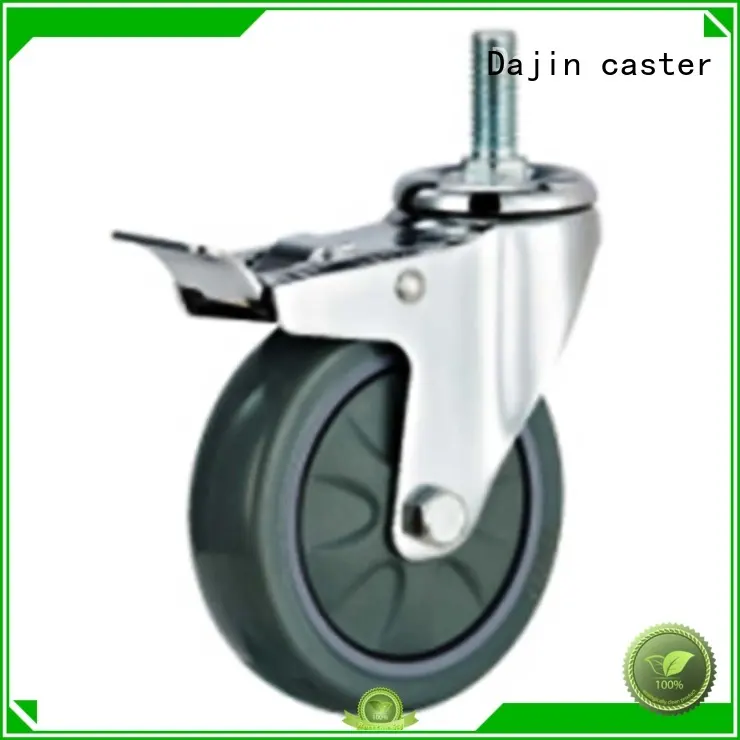 Dajin caster capacity nylon swivel casters caster fro rack 1