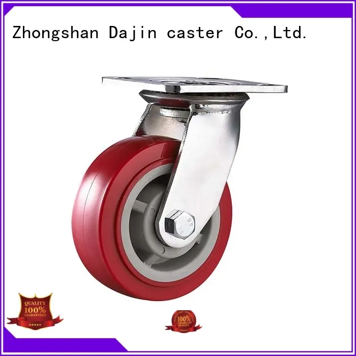 Dajin caster hot-sale heavy duty threaded stem casters side for truck 1