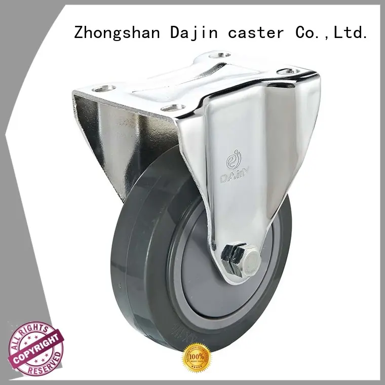 Dajin caster medium threaded swivel casters duty for trolleys 1