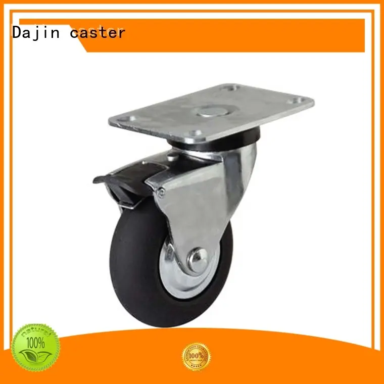Dajin caster hi-elastic swivel casters hielastic for truck 1