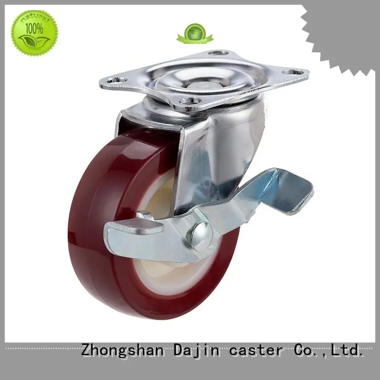 light duty casters furniture for car Dajin caster 1