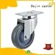 plastic 4 inch swivel casters non-marking fro rack Dajin caster 1