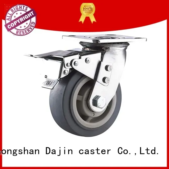 heavy duty gate wheel top brand for truck Dajin caster 1