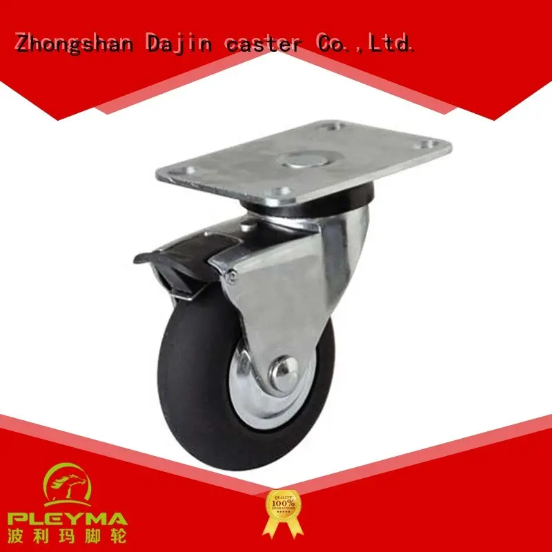 hielastic swivel casters adjustable for auto Dajin caster 1