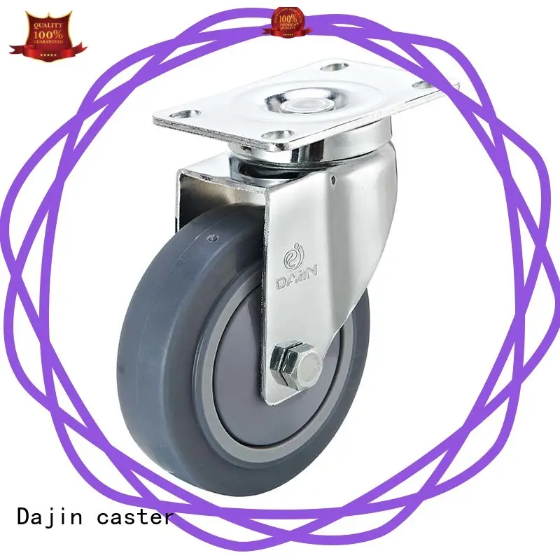 capacity 5 inch swivel casters fro rack Dajin caster 1