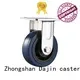 Dajin caster duty heavy duty threaded stem casters double metal brake 1
