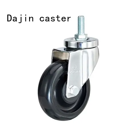 antistatic rigid caster wheels plated food service carts 1