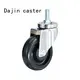 antistatic rigid caster wheels plated food service carts 1