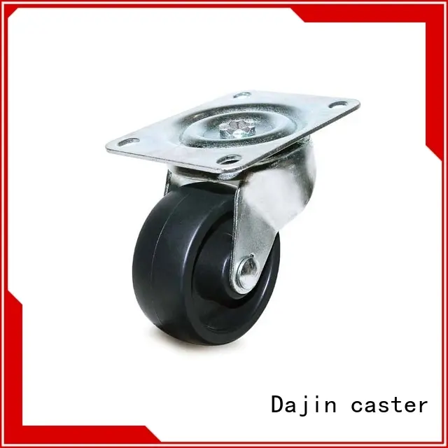 Dajin caster rigid light duty caster furnishings for wholesale 1