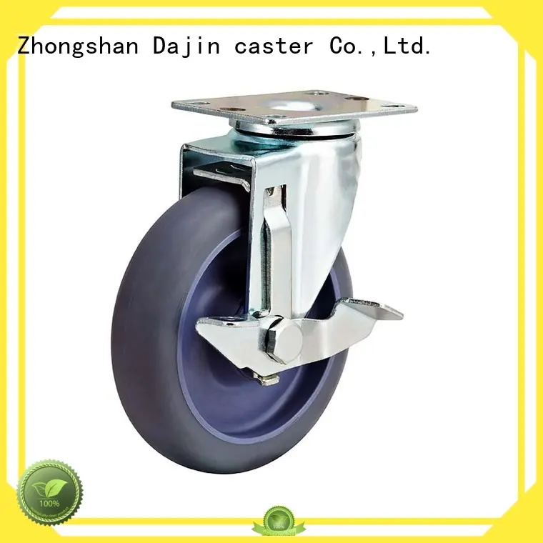 low cost metal swivel casters cost-efficient for car Dajin caster 1