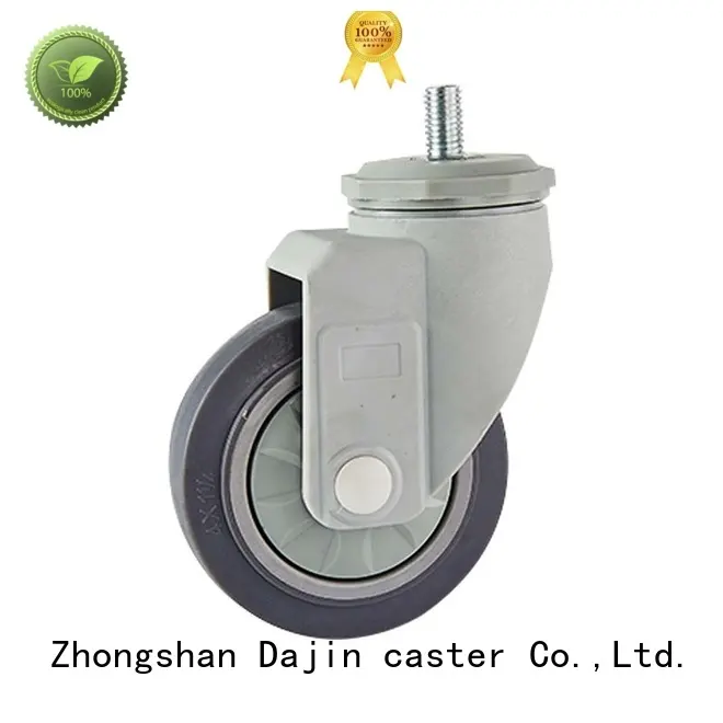 high quality plastic caster wheels hot-sale bearing Dajin caster 1