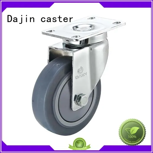 5 inch non-marking swivel caster TPR wheel1 1