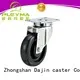5 swivel plate caster ESD wheel chrome plated1 1
