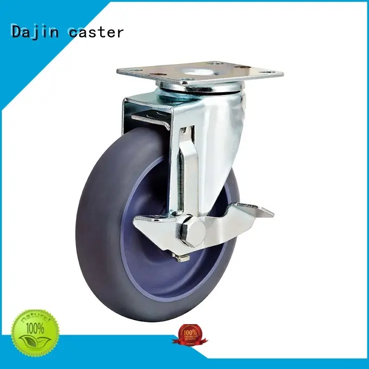 4 storage cart TPR caster wheel with side bake 1