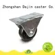 General duty 3x1-1/4 hard rubber fixed caster wheel 1