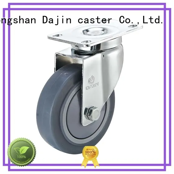 5 inch non-marking swivel caster TPR wheel2 1