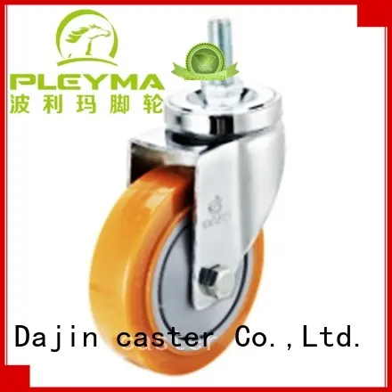 Threaded stem swivel caster for trolleys2 1