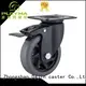 Medium-heavy duty swivel with total brake caster and wheel2 1