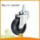 3,4,5 inch thread stem swivel ESD PU caster and wheel2 1