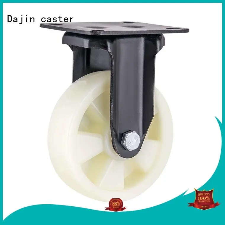 5x1.5 fixed Nylon caster wheel with double ball bearing 1