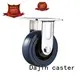 Fixed 4 Heavy duty tool box PU caster and wheel 1 1