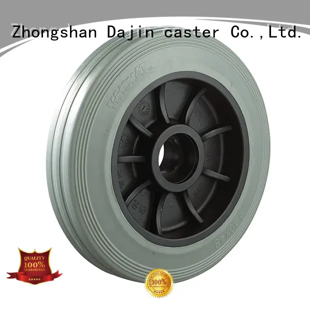 7 inch 180mm noiseless TPR wheel caster for Airport trolley 1 1