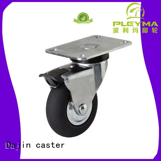 50mm Extra soft Hi-elastic swivel furniture TPR caster1 1