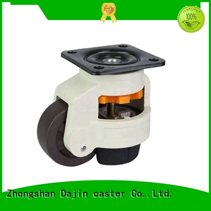 Footmaster style height adjustable Leveling caster Nylon wheel1 1