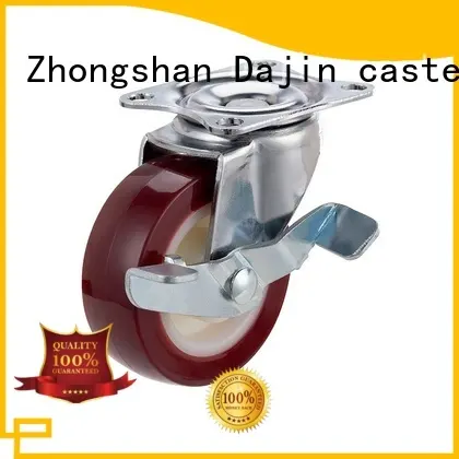 Dajin caster pu 50mm swivel casters double side for sale 1
