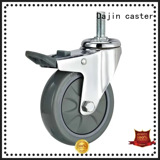 medium industrial swivel casters light fro rack Dajin caster 1